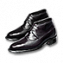 Chaussures noires de Lincoln.png