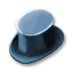 Fichier:Chapeau haut-de-forme bleu.png