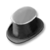 Fichier:Chapeau haut-de-forme gris.png