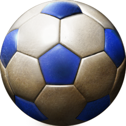 Fichier:Ballon de football bleu.png