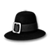 Chapeau de pèlerin noir.png