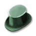 Fichier:Chapeau haut-de-forme vert.png